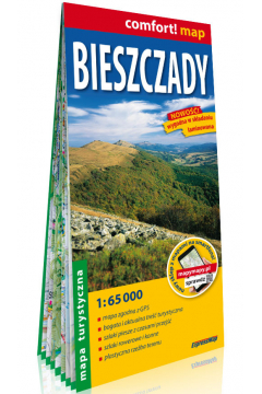Comfort! map Bieszczady 1:65 000 mapa turystyczna