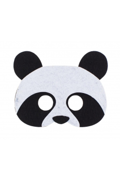 Maska filcowa panda