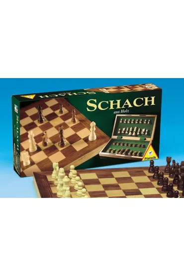 Szachy du�e drewniane