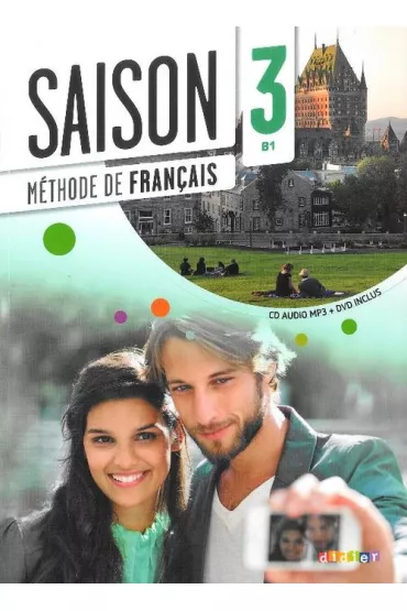 Saison 3 podr�cznik + p�yta CD audio i p�yta DVD