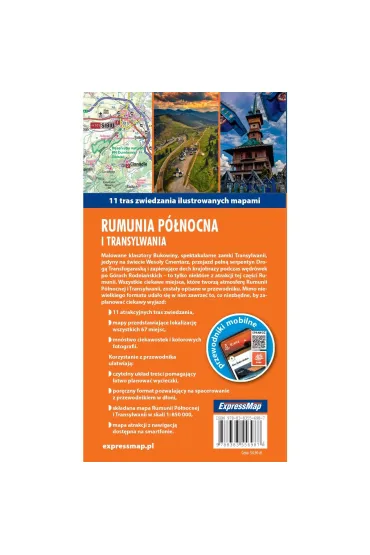 Rumunia P�nocna i Transylwania light przewodnik + mapa