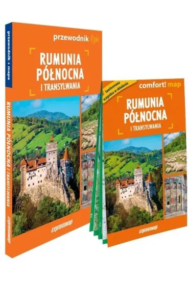 Rumunia P�nocna i Transylwania light przewodnik + mapa