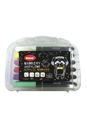 Beniamin Markery akrylowe 12 kolor�w