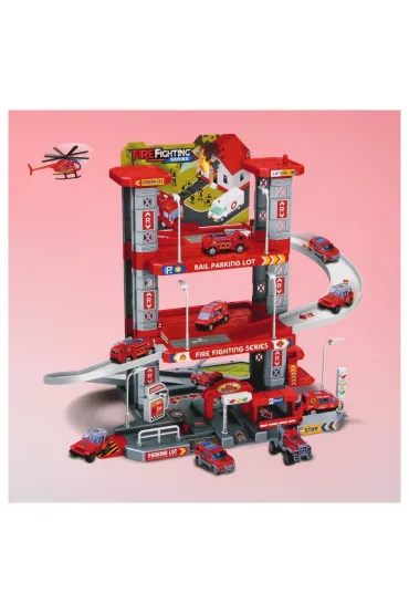 Parking Stra� po�arna  z akcesoriami metal MEGA CREATIVE 569339
