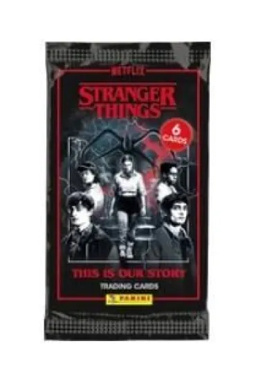 Saszetka z kartami Stranger Things Panini