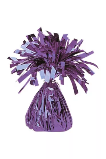 Amscan Ci�arek do balon�w foliowych purpurowy 170g