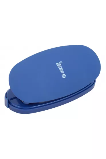 MemoBe Dziurkacz Soft-Touch pastel niebieski