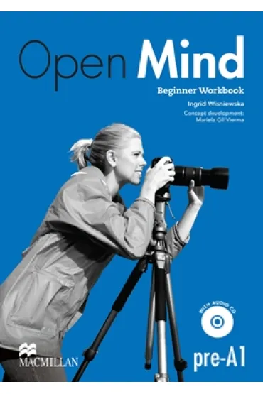 Open Mind A1 beginner Zeszyt �wicze� bez klucz+CD - Ingrid Wisniewska