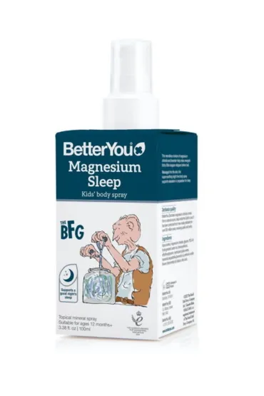 BetterYou Magnezowy spray na dobry sen dla dzieci Magnesium Sleep Kids' Body Spray 100 ml