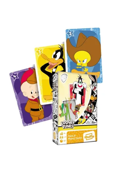 Czarny Piotru� i Memory. Looney Tunes
