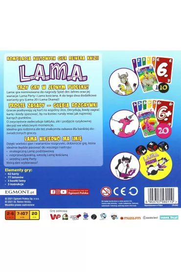 LAMA (L.A.M.A.) Egmont - Reiner Knizia