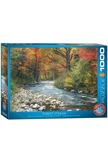 Puzzle 1000 el. Le�ny strumie� Eurographics
