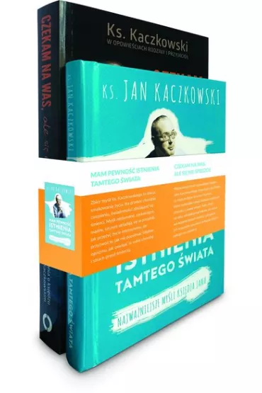 Pakiet: Mam pewno�� istnienia tamtego �wiata / Czekam na Was, ale si� nie �pieszcie - Jan Kaczkowski, Iza Bartosz, Kapsyda Kobro-Oko�owicz