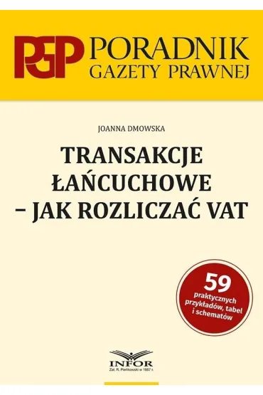 Transakcje �a�cuchowe - jak rozlicza� VAT - Joanna Dmowska