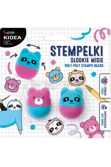 Stempelek wa�ka wsta�ka Misie Derform