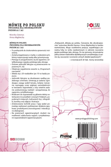 M�wi� po polsku �wiczenia dla obcokrajowc�w Poziom A1 i A2. - Anna  M�drecka, Monika  Gworys