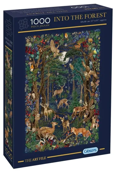 Puzzle 1000 W g��b lasu 112569 Gibsons