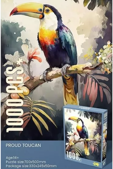 Puzzle 1000 el. tukan Adar