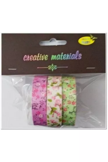 Galeria Hobby Ta�my materia�owe kwiaty 3 x 4m