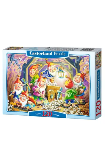 Puzzle 120 element�w Kopalnia diament�w (B-12602) Castorland