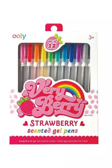 Ooly D�ugopisy �elowe pachn�ce Very Berry 12 szt.