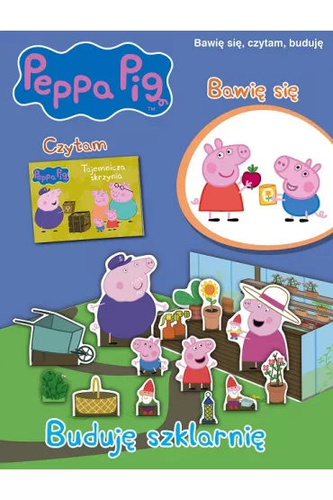 �winka Peppa. Bawi� si�, czytam, buduj�. Buduj� szklarni�