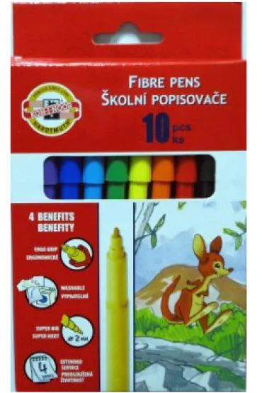Koh-I-Noor Flamastry 7710/2AJ 10 szt.