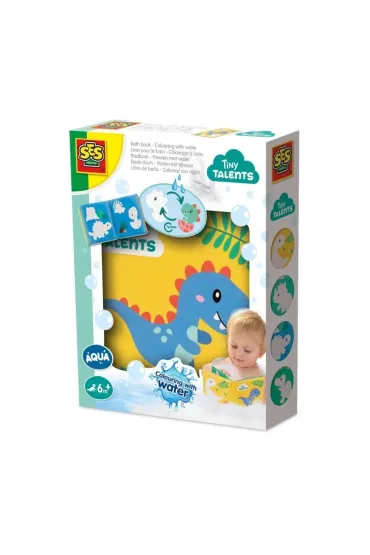 Ksi��eczka do k�pieli z wodnymi dinozaurami Ses Creative
