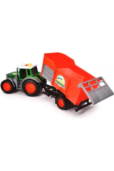 Traktor z przyczep� Dickie Toys Farm 26cm