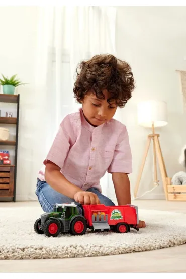 Traktor z przyczep� Dickie Toys Farm 26cm