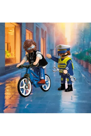 Playmobil City Action Kradzie� roweru 72076
