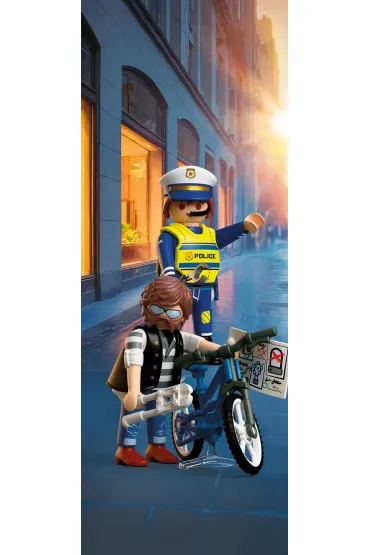 Playmobil City Action Kradzie� roweru 72076