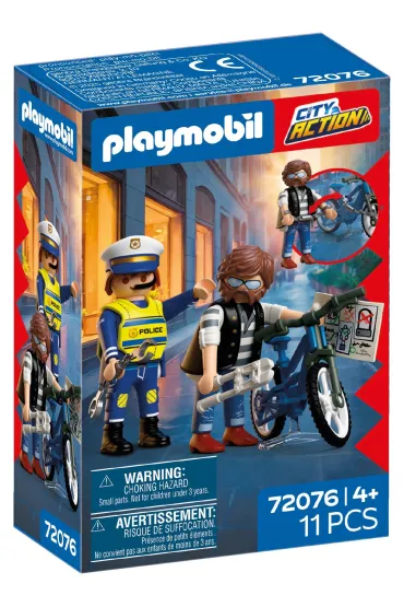 Playmobil City Action Kradzie� roweru 72076