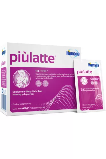 Humana Piulatte Suplement diety dla kobiet karmi�cych piersi� 8 x 5 g