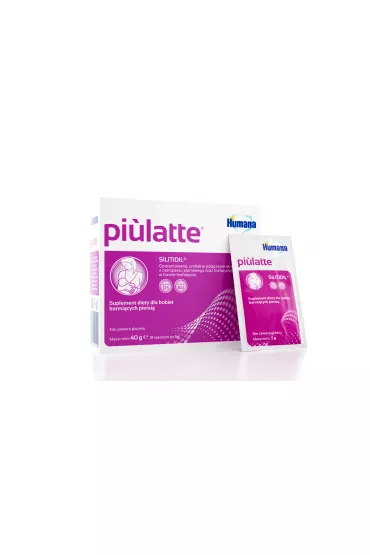 Humana Piulatte Suplement diety dla kobiet karmi�cych piersi� 8 x 5 g