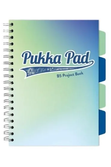 Pukka Pad Project Book B5 Seafoam Morski kratka, 80g 100 kartek
