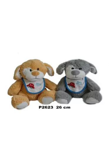 Pies szary/br�zowy 26cm MIX Sun-Day