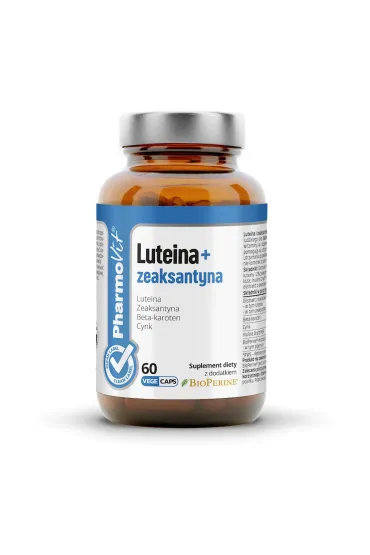 Pharmovit Luteina + zeaksantyna Suplement diety 60 kaps.