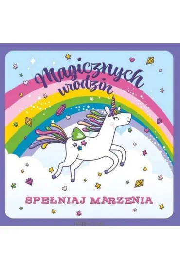 Henry Karnet kwadratowy Unicorn t�cza