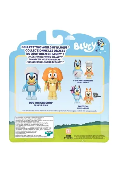 Bluey Figurka Wizyta u lekarza 2 szt