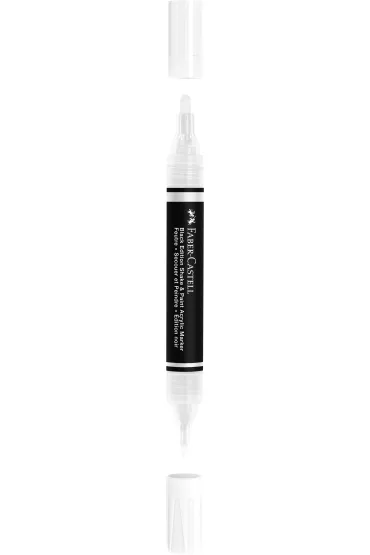 Marker akrylowy Black Edition bia�y FABER-CASTELL