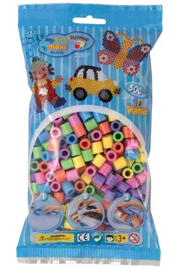 Koraliki Maxi w woreczku 500el Hama
