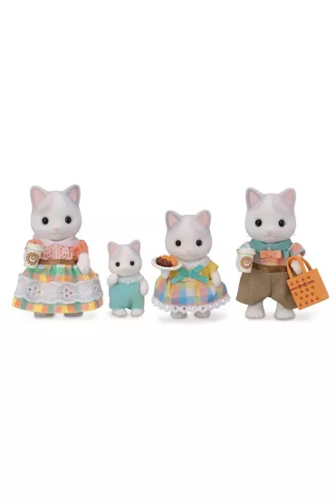 Sylvanian Families Rodzina kotw Latte Cat Family 5738