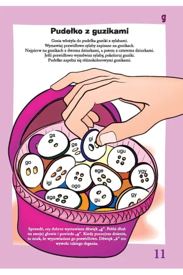 Kapki i wafki k, g, f, w Zabawy z g�oskami - Beata Dawczak, Izabela Spycha�, Krzysztof Spycha�
