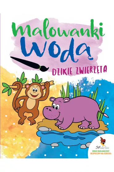 Dzikie zwierz�ta. Malowanki wod�
