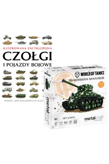Pakiet: Czo�gi i pojazdy bojowe. Ilustrowana encyklopedia, WOT - czo�g SHERMAN M4A3E8