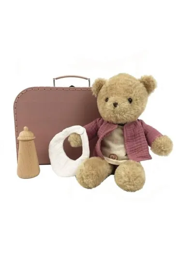 Mi� Morrisette z ubrankami w walizce Toyki