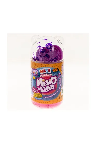 Misiolina. 2-pack. Masa plastyczna. R�owo-fioletowa Epee
