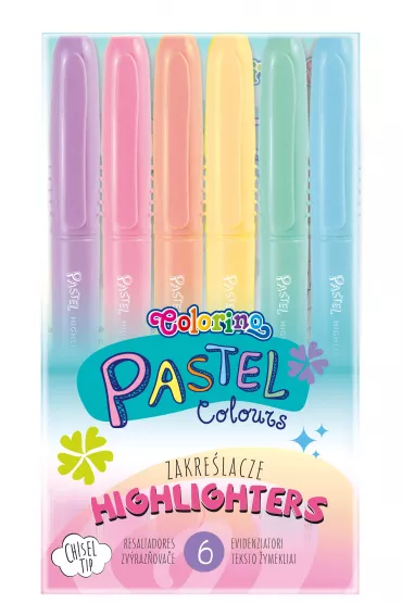 Patio Zakre�lacze Pastel 6 szt.