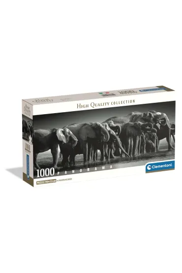 Puzzle 1000 el. Panorama - Herd Of Giants Clementoni